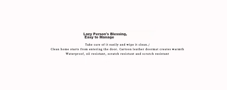 Xinglianxin Entrance Door Mat 2025 New Model Dirt-Resistant Wash-Free Home Floor Mat 60X90cm 22