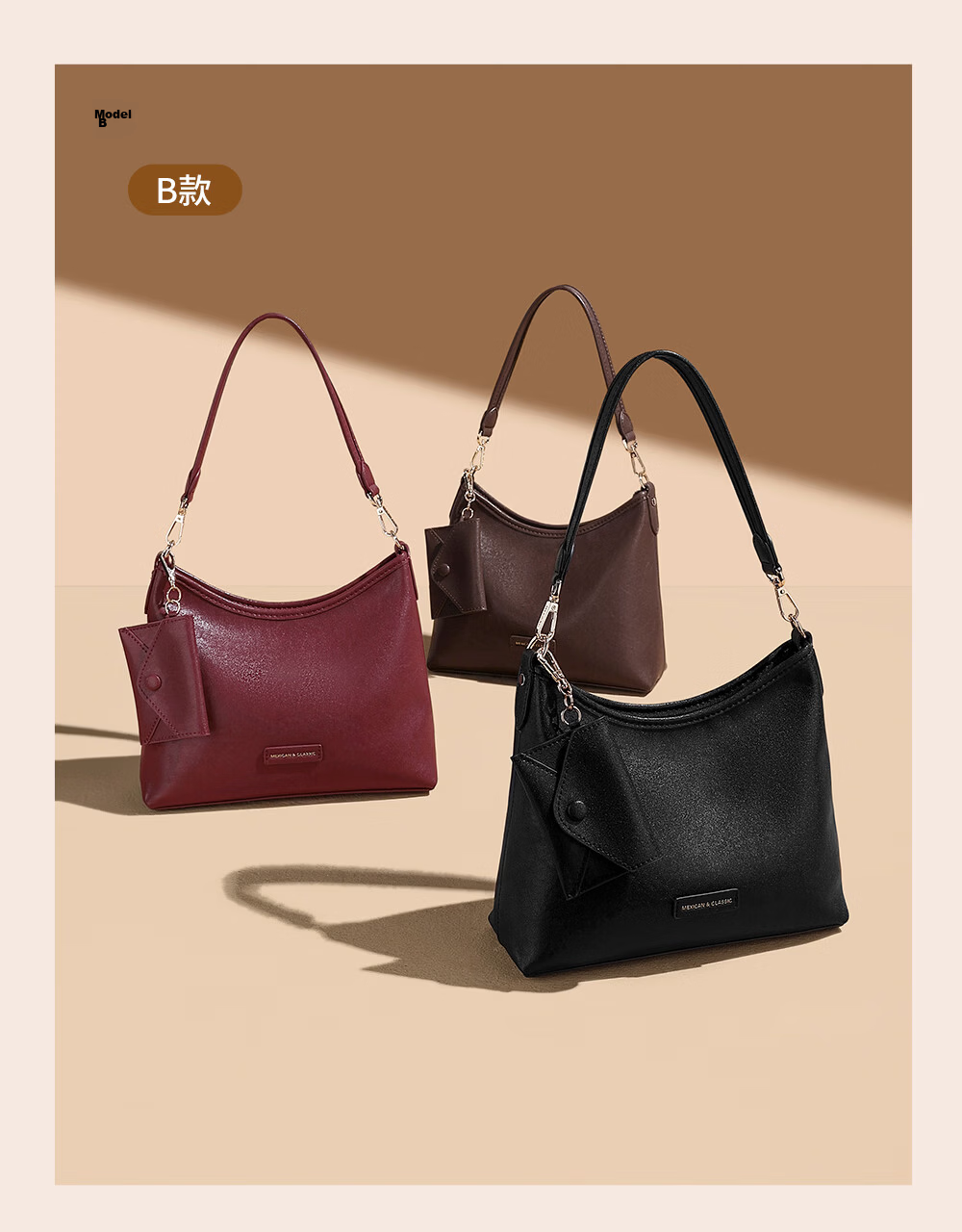 MEXICAN Women's Bag 2026 New Luxury Lightweight Shoulder Crossbody Underarm Tote Handbag Birthday Gift for Girlfriend 28