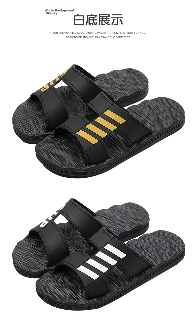 Cartelo Crocodile Men's Outdoor Home Bathroom Slippers Thick Soft Sole Flip Flops 1751 Blue Yellow Size 43 30