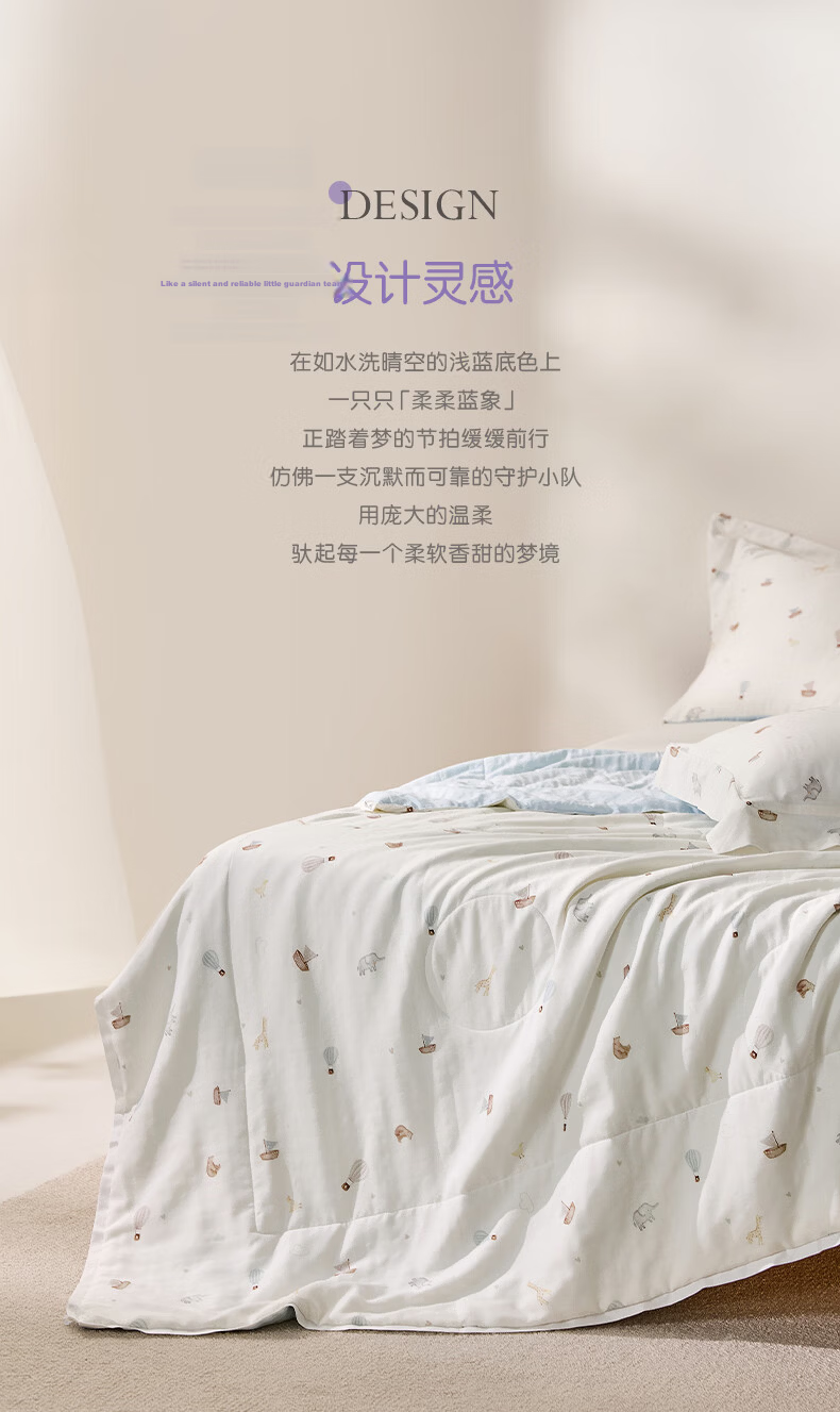 Luolaikids Silk Comforter, 100% Silk Duvet Insert, Baby Class A Washable, 60-Count Lyocell Tencel Summer Cool Quilt 3