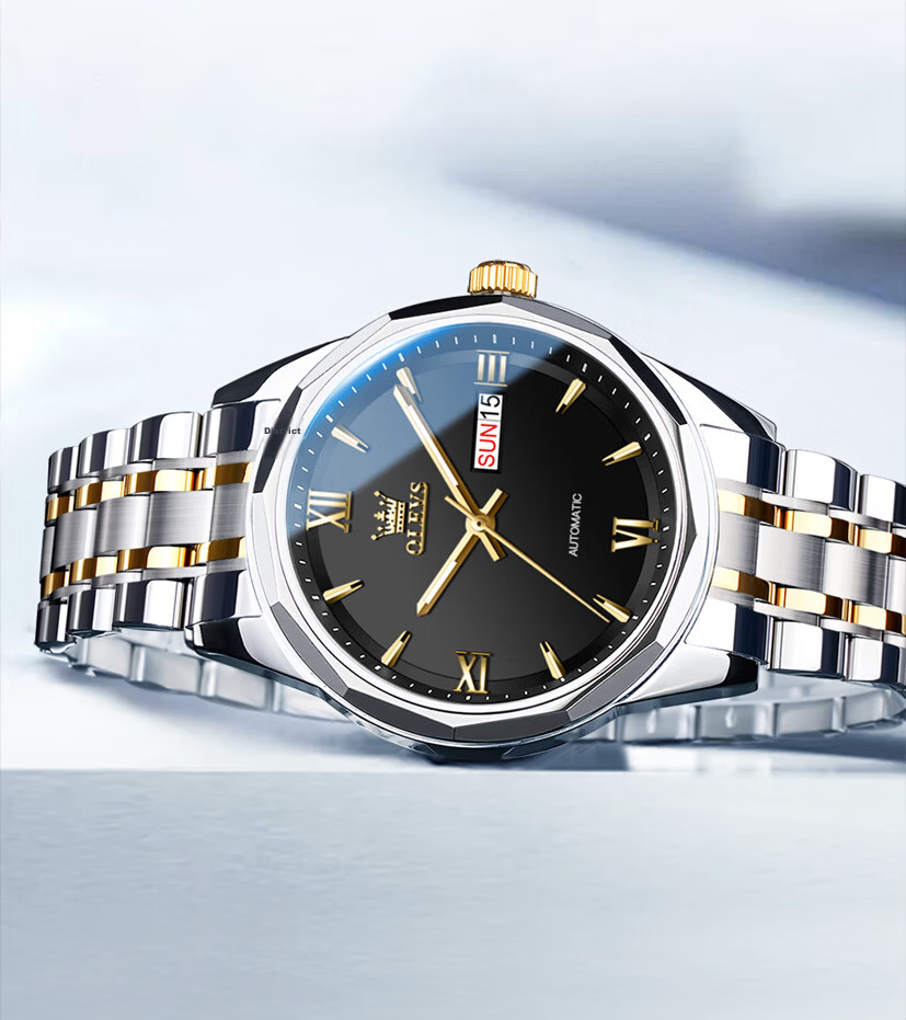 OLEVS Swiss Certified Men's Automatic Mechanical Watch Imported Movement 2026 New Model Top 10 Brand 41