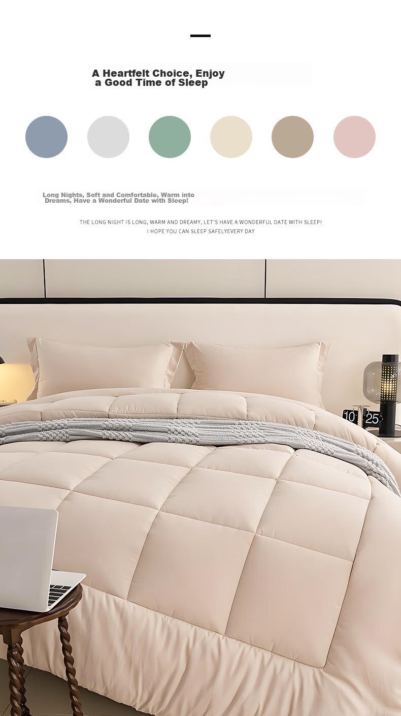 Grace A-Class 10% Soybean Velvet Winter Quilt Autumn and Winter Comforter 150*200cm 3.5 Jin 3