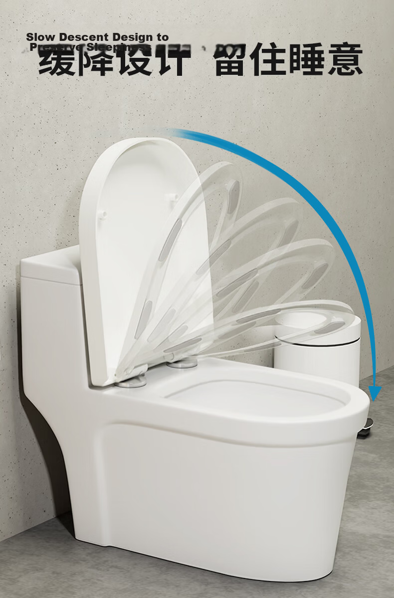 HSPA Universal Thickened Large U-Shaped Toilet Seat Quick-Release Toilet Cover Bathroom Toilet Accessory 1132 10