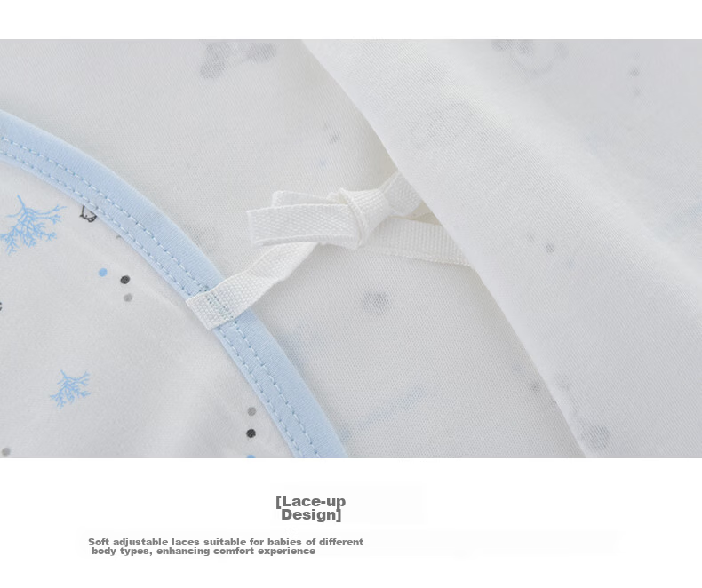 Qiaojiao Duck Baby Clothes Summer Thin Newborn Cotton Romper Crawling Suit Full Moon Baby Monk Pajamas 8