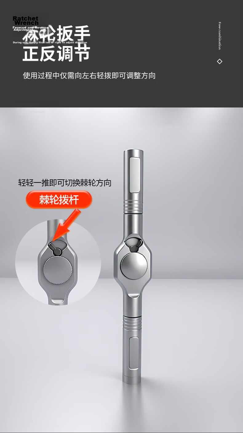Jingkai Tap and Die Set 20-Piece Manual Threading Wrench Screw Repair Tool Kit 6