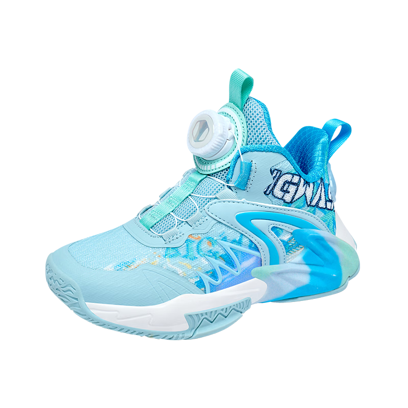 Bumblebee Kids Youth Basketball Shoes 2026 Spring Boys Sports Shoes D1523318893L Sky Blue (Single Mesh) Size 39