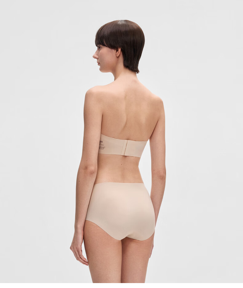 Bananain [Liu Haocun's Choice] 516S Bandeau Non-Slip Women's Bra, Push-Up, Beautiful Back, Seamless, Wedding Dress Special Bra 37