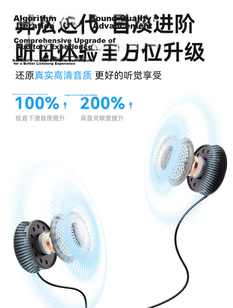 RESO RESONEO Motorcycle Helmet Bluetooth Headset Long Battery Life Smart Voice AI Noise Cancellation Long-Distance Communication 4
