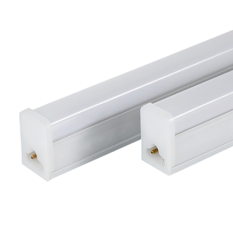Yunzhizhuo T5 Integrated LED Tube High Brightness Daylight Long Strip Light Complete Energy-Saving Workshop Bracket Tube 0.6m [10W] Warm Light