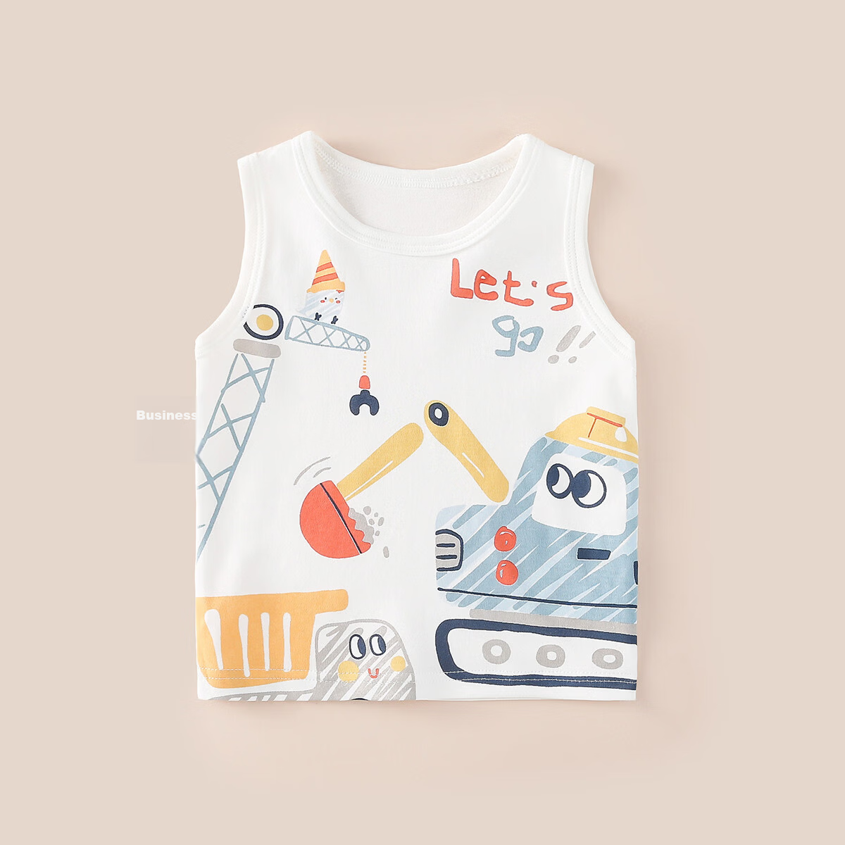 DUOXILUK Newborn Baby Summer Lightweight Vest Unisex Cotton Innerwear Base Shirt Pink Cat 130