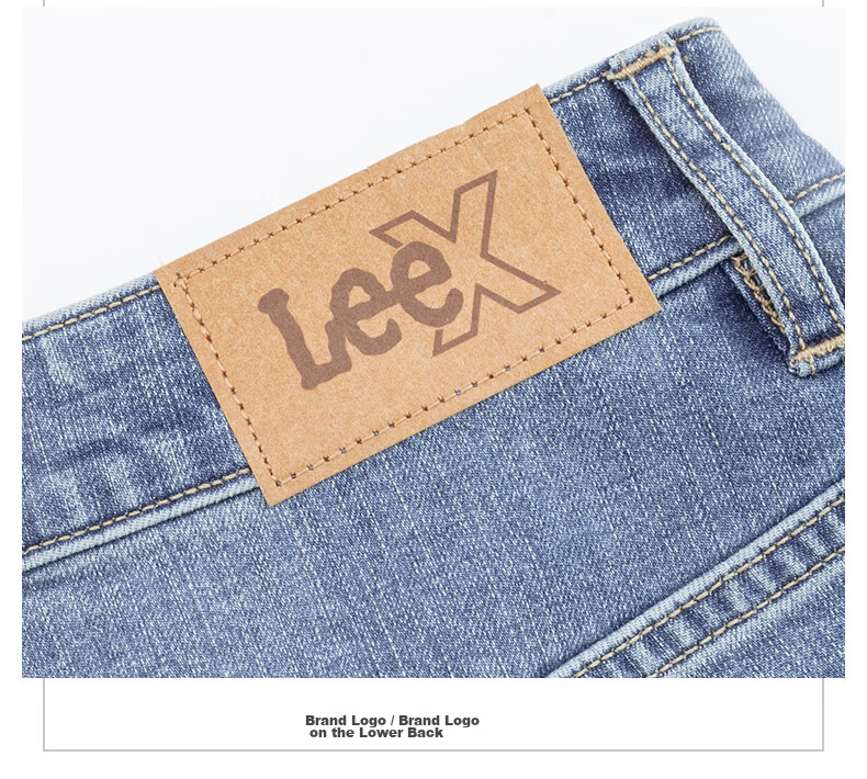 Lee 428 Women's Comfortable High-Waist Straight-Leg Lightweight Jeans Light Blue Size 27 10
