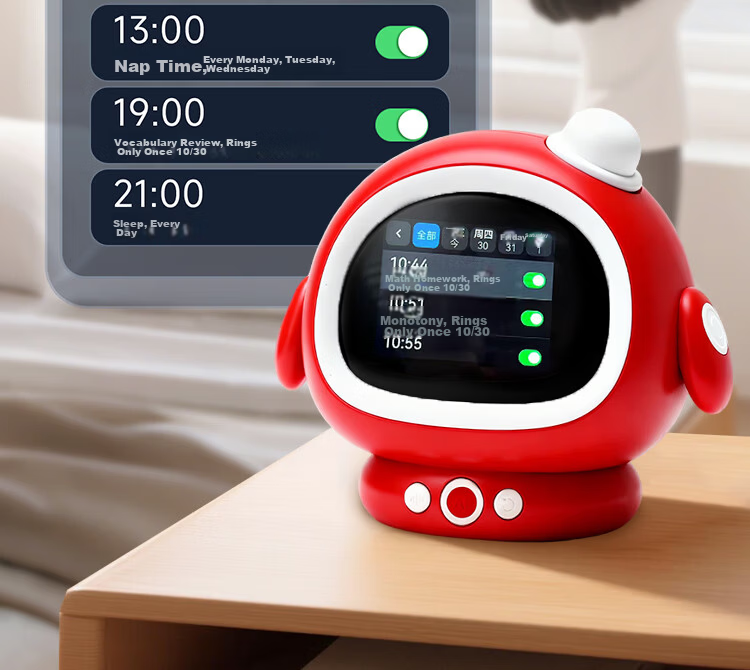 Perfect Score Elementary School Top Student AI Smart Alarm Clock Pro Edition Learning Machine Companion Robot Storytelling Device Birthday Gift for Boys and Girls 22