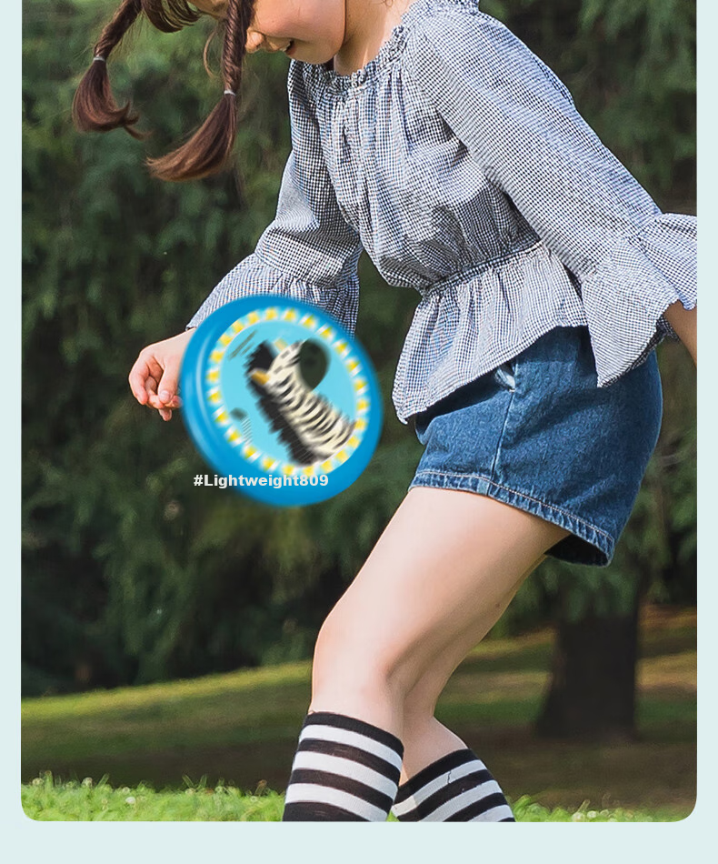 Deli Soft Flying Disc, Children's Extreme Outdoor Sports Toy, Frisbee Parent-Child Toy 4