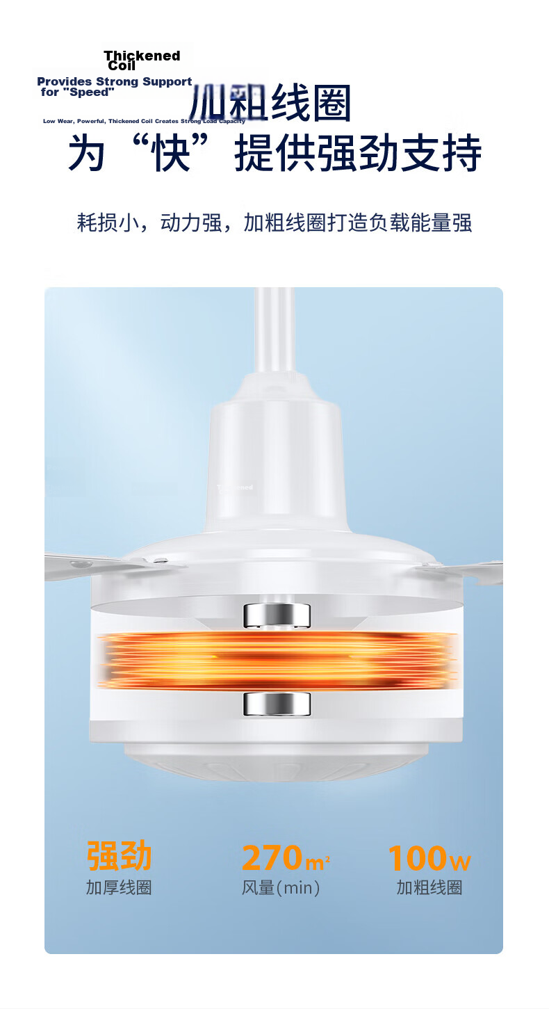 Diamond Brand Industrial Ceiling Fan 56 Inch 1.4m Large Airflow Ceiling Fan for Home Living Room Rooftop 6