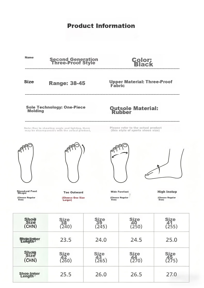 Vdason Old Beijing Cloth Shoes Mugwort Breathable Non-slip Soft Comfortable Slip-on Upgraded Three-proof - Black 41 9