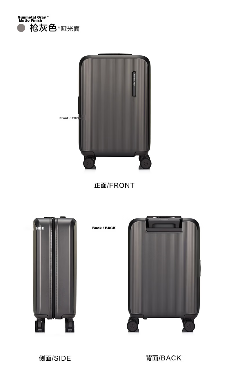 Samsonite 24-Inch ZIVO Gray Hard Shell Spinner Suitcase with TSA Lock Travel Luggage UP9 Chen Weiting Edition Valentine's Day Gift 15