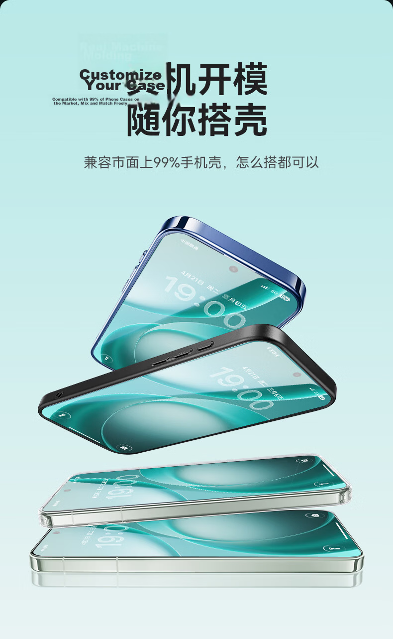 Langke [2-Pack] Tempered Glass Screen Protector for OnePlus 15T, OPPO Find X9s Pro Full Coverage Ultra-Thin HD Anti-Drop Anti-Fingerprint Dustproof No White Edge Reinforced Film 10