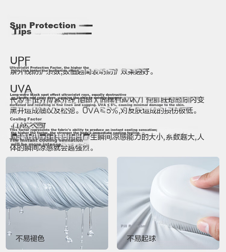 JD Jingzao [Cloud Sense Sunscreen] Children's Sun Protection Clothing Girls Boys 2024 Summer UV Protection Gray 150/72 24
