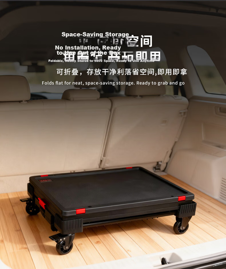 SELORSS Folding Hand Truck, Portable Cart, Trolley for Moving And Cargo, Turtle Cart, Wheeled Cart BY01 15