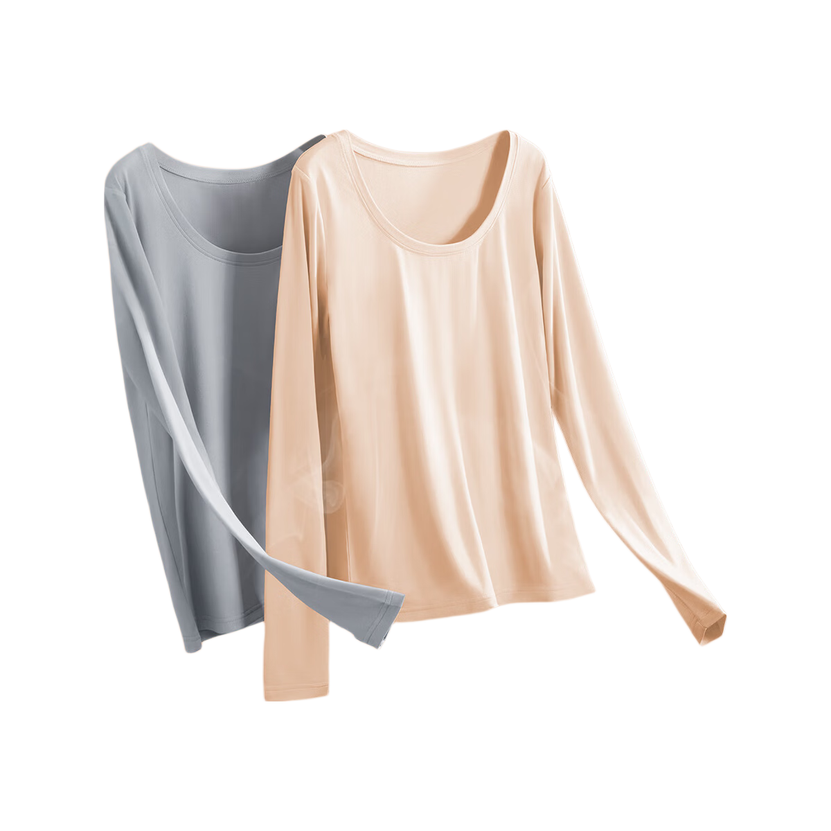 YOUKESHU Women's Thermal Underwear Set Moisturizing Coconut Oil Skin Care Seamless Slim Fit Comfortable Base Layer