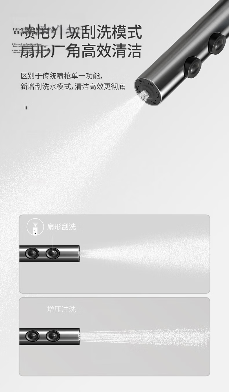 Mona Lisa Shower Set Smart Digital Display Full Set Pressure Boosting Ambient Light Brass Piano Key Large Storage M19 Gun Gray 19