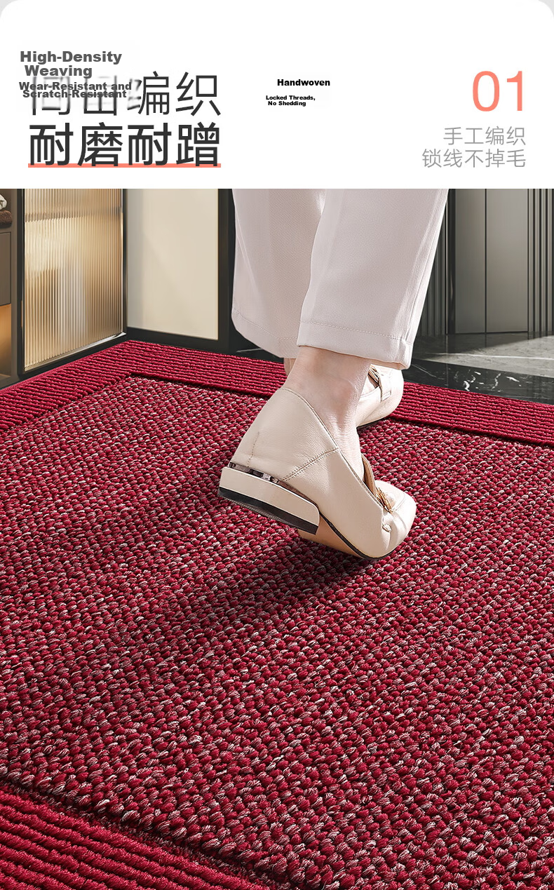 Dajiang Entrance Door Mat Floor Mat 2026 New High-End Carpet 60x90cm 8