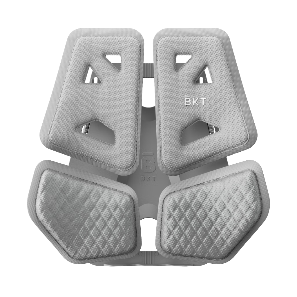BKT Car Lumbar Support Cushion Office Backrest Waist Pillow Long Sitting Relief Car Seat Cushion Car Accessory