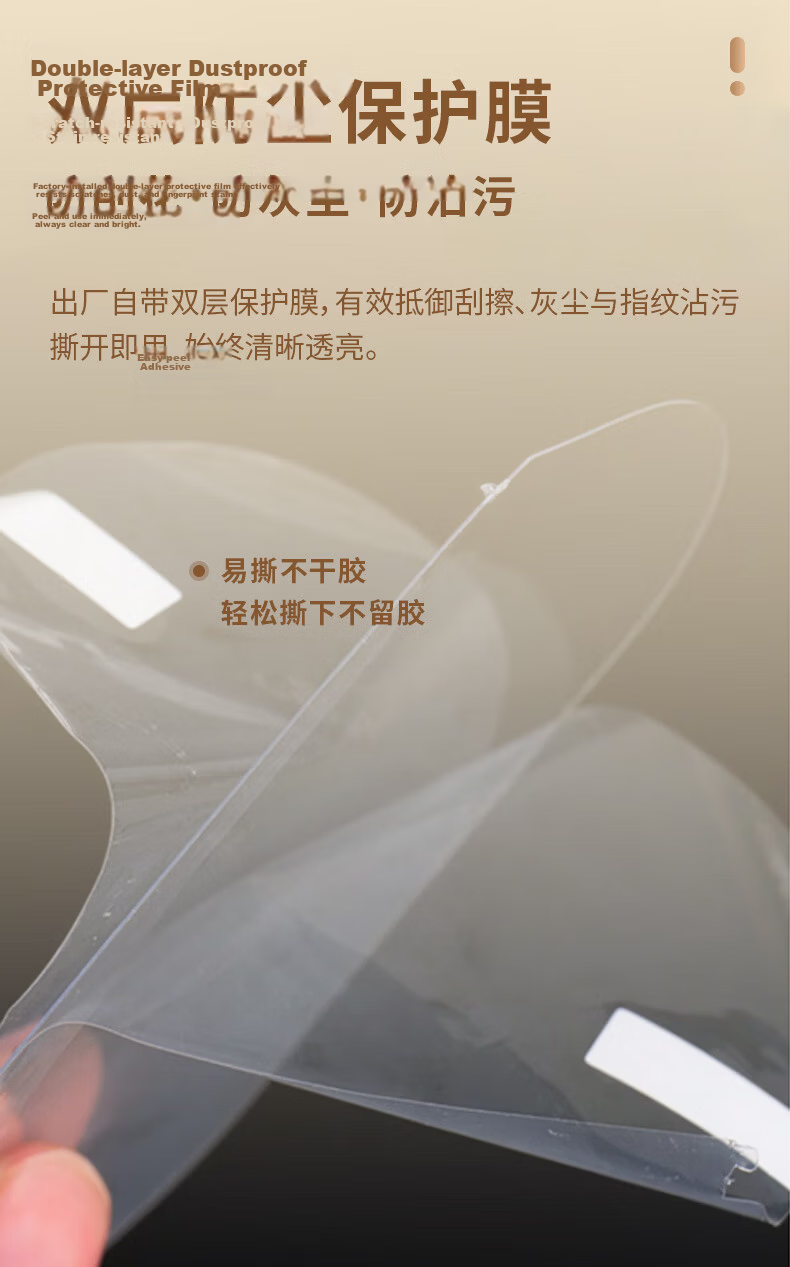 Mingdianshangpin Transparent Face Mask MS-100 Single-Sided Anti-Fog Food Grade 10 Pieces/Box Smiles Hygienic Anti-Droplet Reusable Non-Ear Binding for Restaurants, Canteens, Chefs, Hotels, Kitchens And Dining Rooms 5