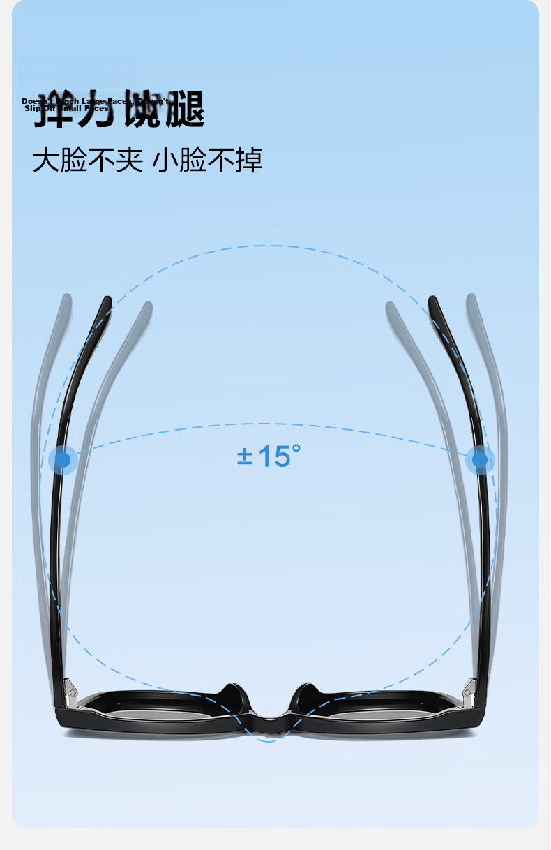 LOHO Folding Sunglasses for Women, 2026 New Polarized Sunglasses for Men, High-End Driving-Specific UV Protection Glasses 9
