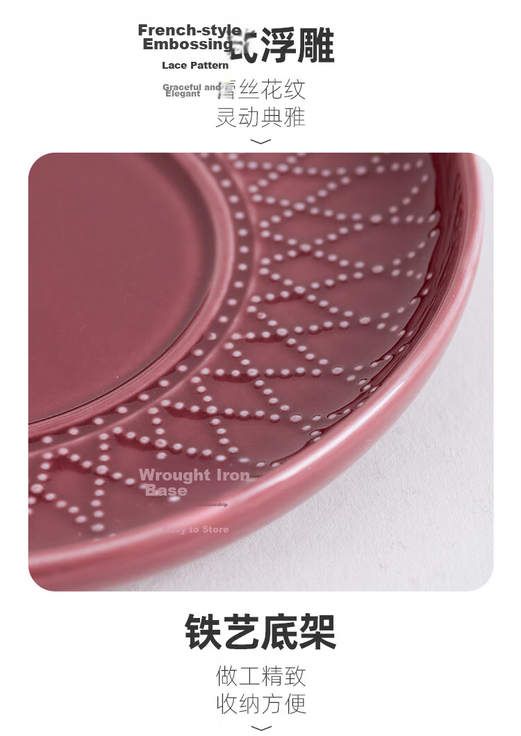 Banwu Life Bone Plate Ceramic Bone Dish White Household Bone Plate 6-Inch Small Plate White Porcelain Dishwasher Safe Fruit Plate 15