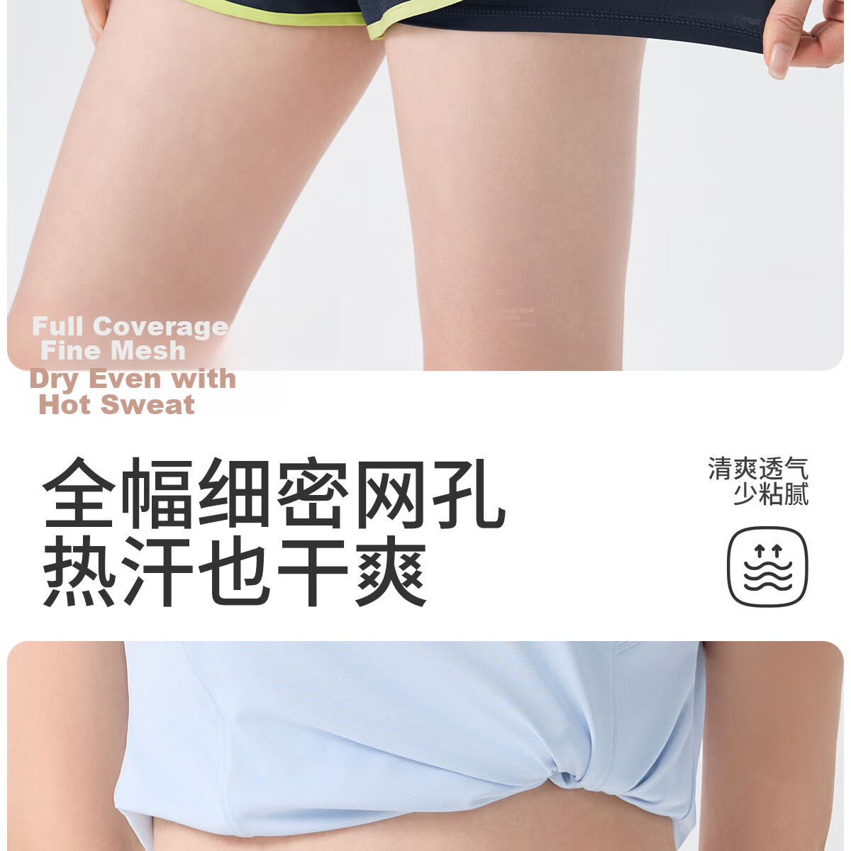 361° Women's Sports Shorts Summer New Anti-Exposure Yoga Fake Two-Piece Fitness Running Shorts 11