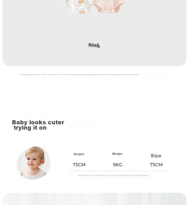 TONGTAI Baby Short-Sleeve Bodysuit, Summer Pure Cotton Infant Romper, Newborn Triangle Onesie, Crawling Suit, Pajamas 23