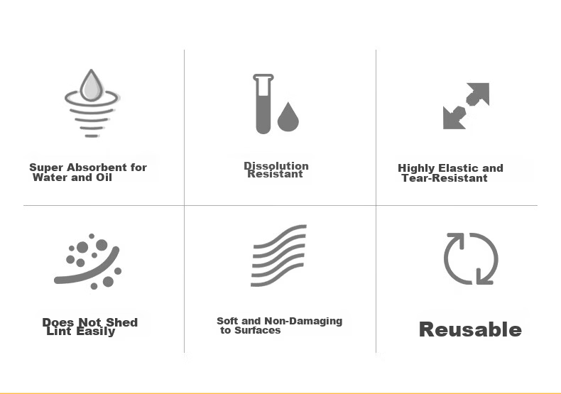 HANYANGCLEAN Domestic M-3 Dust-Free Paper Clean Paper Industrial Electrostatic Dust Removal Paper Absorbent Lens Cleaning Wipes 100 Sheets/Bag 2