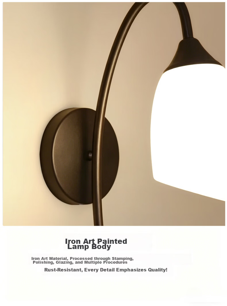 Dengling Modern Minimalist LED Wall Lamp Bedroom Bedside Balcony Creative Nordic Living Room Corridor Staircase Lighting Fixture 15