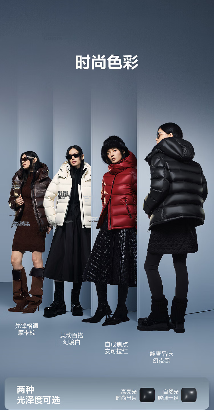 Bosideng 90% Goose Down Off-Season Unisex Puffer Thickened Versatile Winter Jacket Mall Edition 15