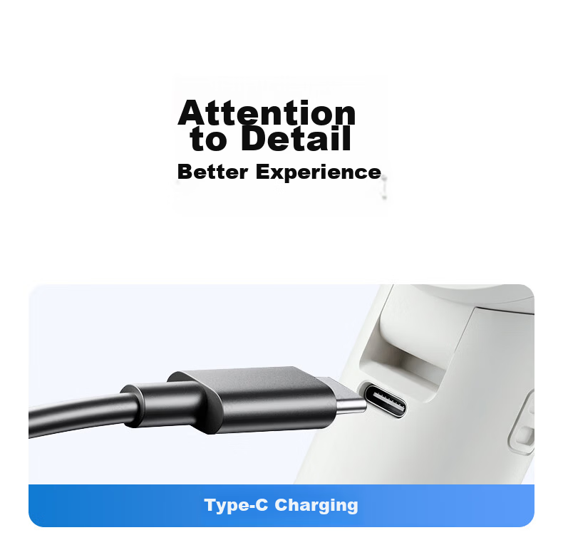 AUX Handheld Mini Fan Semiconductor Cooling Portable Quiet USB Fan 3C Certified Long Battery Life High-Speed Adjustable Dorm Desktop Fan 18