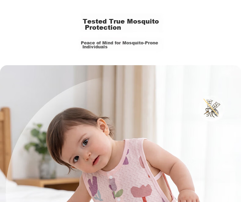Tonglian Chuxin [Ice Cotton] Baby Romper Summer Jacquard Thin Sleeveless Newborn Pipa Suit Crawling Clothes 10