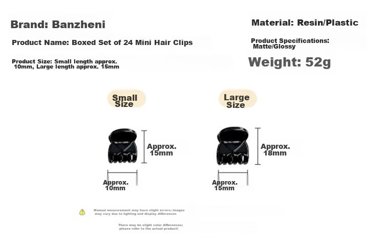 Banjeni Hair Styling Clip for Adults and Children, Bangs and Fringe Magic Volumizing Hair Clip Hairpin Hair Accessory 1