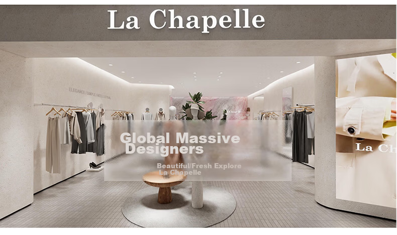 La Chapelle Textured Milk Puff Wide-Leg Pants for Women 2026 Summer New High-Waist Draped Slimming Lightweight Breathable Casual Pants 1