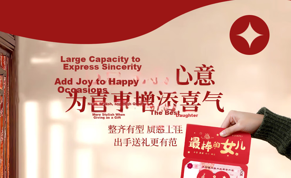 Jiaran Heng New Year Red Envelope Surprise Folding Ceremony Gold List Adult Ceremony 18th Birthday High School Entrance Exam Celebration Banquet 3