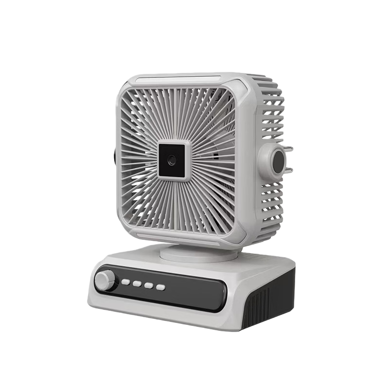 Inku AI Tracking Outdoor Cooling Fan Camping Rechargeable Fan Long Battery Life Large Capacity Portable USB Fishing Tent Warehouse Factory Cooling Device