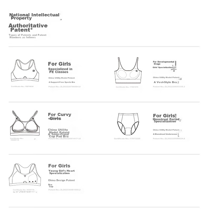 Aimer Junior Milk Skin® Bra for Older Girls, Developmental Underwear, Three-Stage Short Vest, All-Season Style, White, Size 165 20