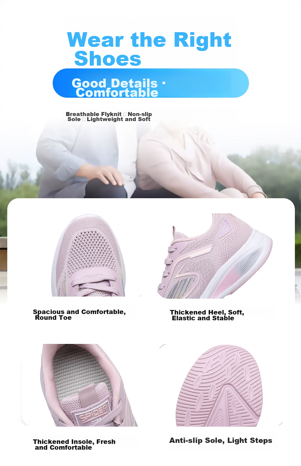 BURUIJING Summer Women's Shoes Old Beijing Cloth Shoes Women's Mesh Shoes Mesh Surface Mom Sports Casual Shoes 68879 Light Gray Size 40 5