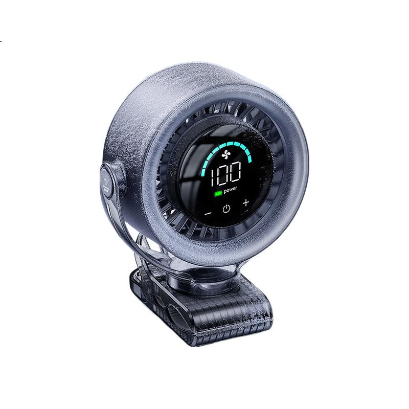 DIAMOND [26 Years New Upgrade] Desktop Mini Fan Small Home Silent Office USB Rechargeable Fan Long Battery Life Student Dormitory Bed Clip Portable Air Circulation Fan