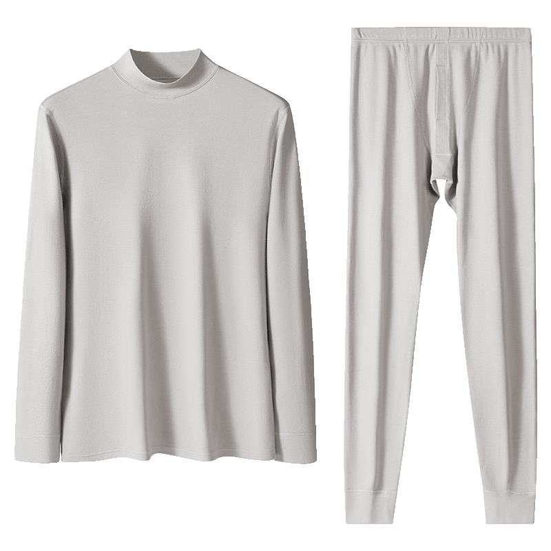 Hengyuanxiang [10A Pure Cotton Antibacterial] Autumn And Winter Thermal Underwear Men's Autumn Shirt And Pants Set Pure Cotton Thermal Underwear Cotton Sweater