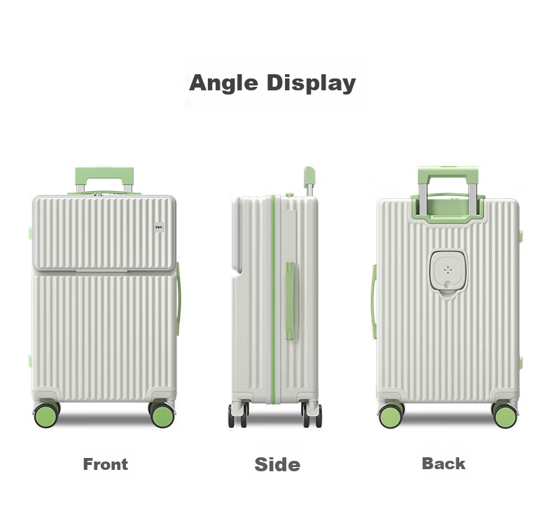 Semir Front-Opening Luggage, Large Capacity Suitcase, Unisex Trolley Case with Password Lock, Convenient Access, 28 Inches 13