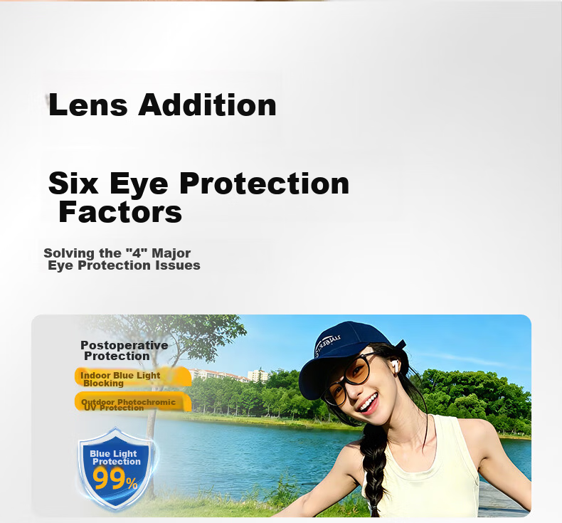 Pulais German Imported Blue Light Blocking Glasses Professional Femtosecond Surgery 99% Blue Light Blocking Protective Glasses for Mobile Phone and Computer 11