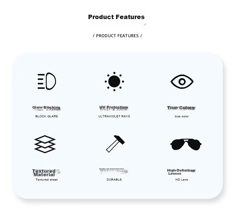 Liangshihui Prescription Sunglasses Polarized Driving Glasses for Men and Women - 200 Degree Myopia 11