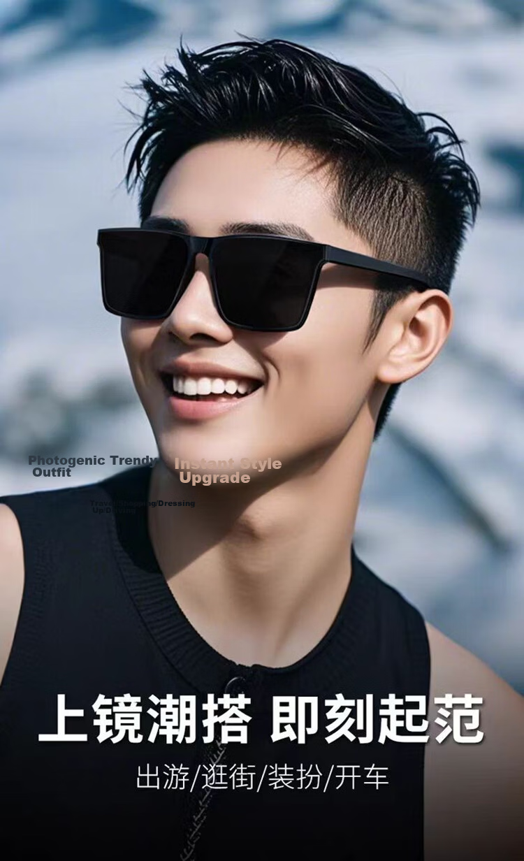 Liangshihui Prescription Sunglasses Polarized Driving Glasses for Men and Women - 200 Degree Myopia 1