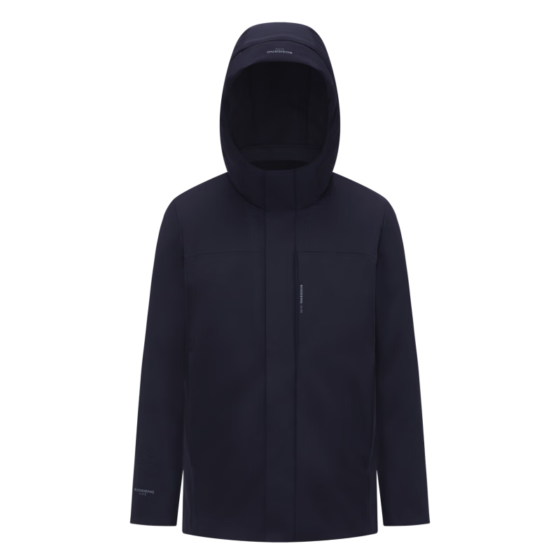 BOSIDENG Men's Goose Down Business Thickened Removable Hood Jacket Gift Hot Sale B250244151